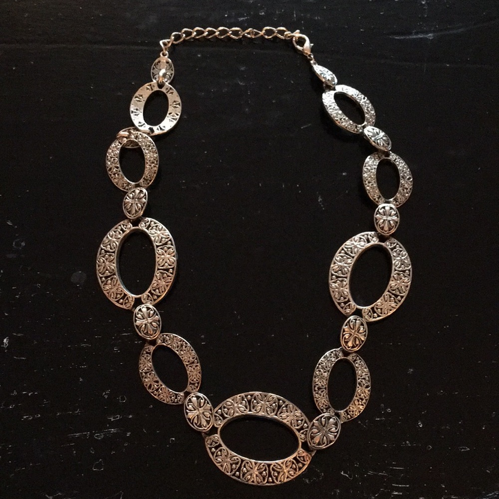 Premier Designs Silver Necklace